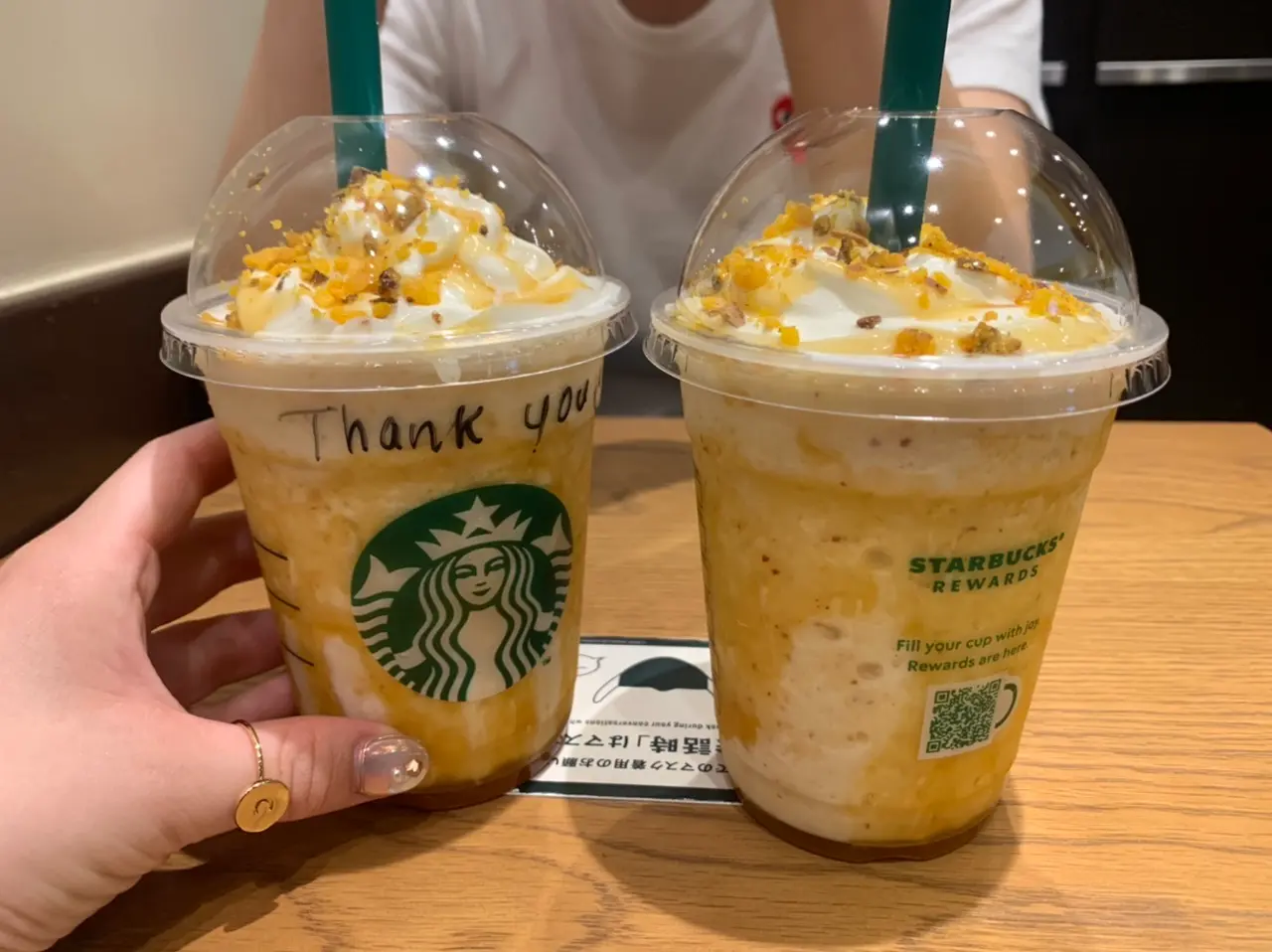 【スタバ/モバイルオーダー&ペイ限定先行】焼き芋 フラペチーノ®が激うま♡再現度がすごすぎる!_3