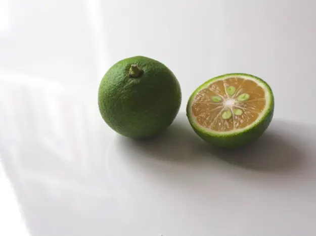 クッキーを作るのに使ったすだち