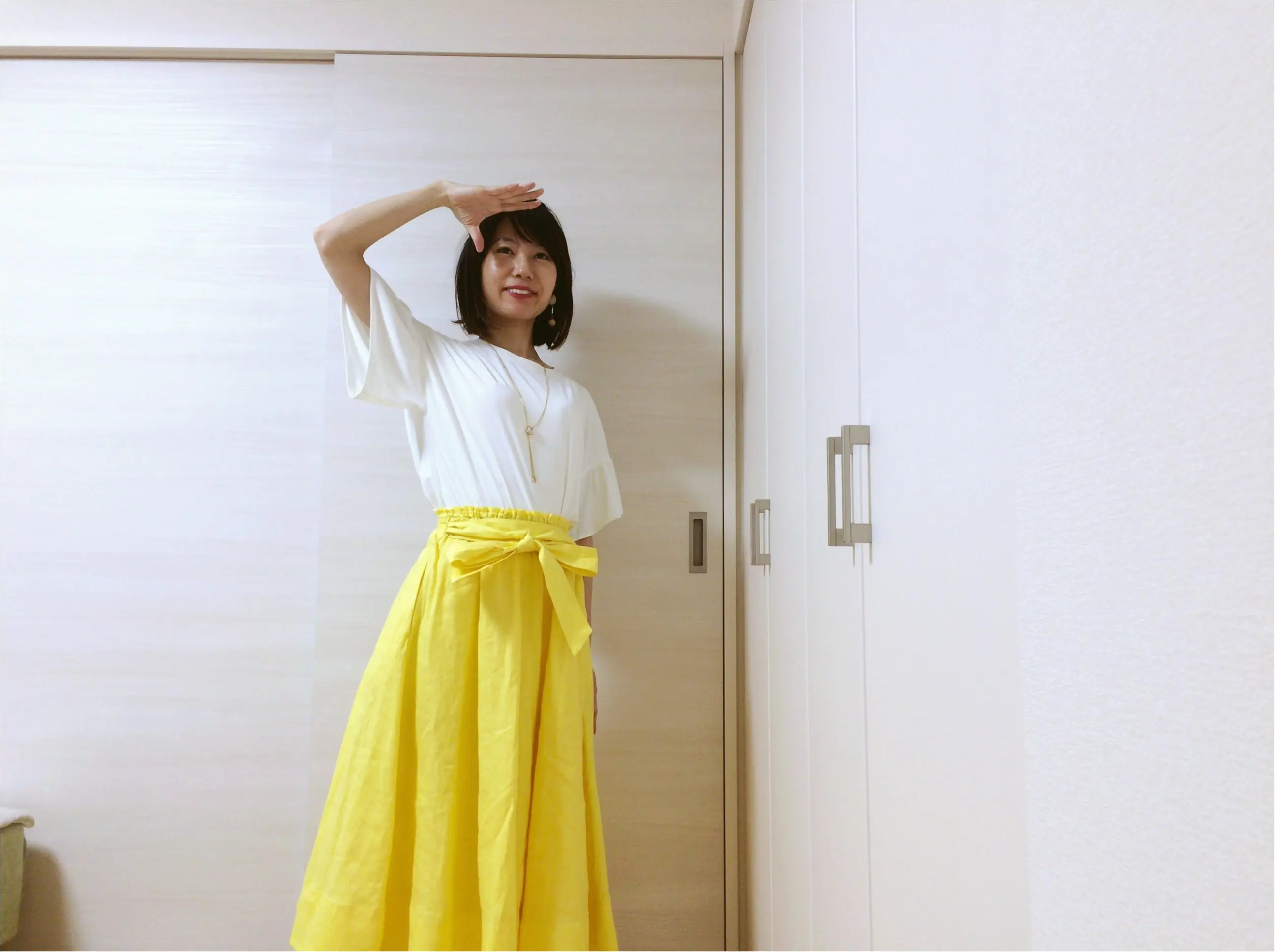 即使える【夏コーデ3選】流行!《イエロースカート》カジュアルからオフィス・休日まで簡単着回し♡_3
