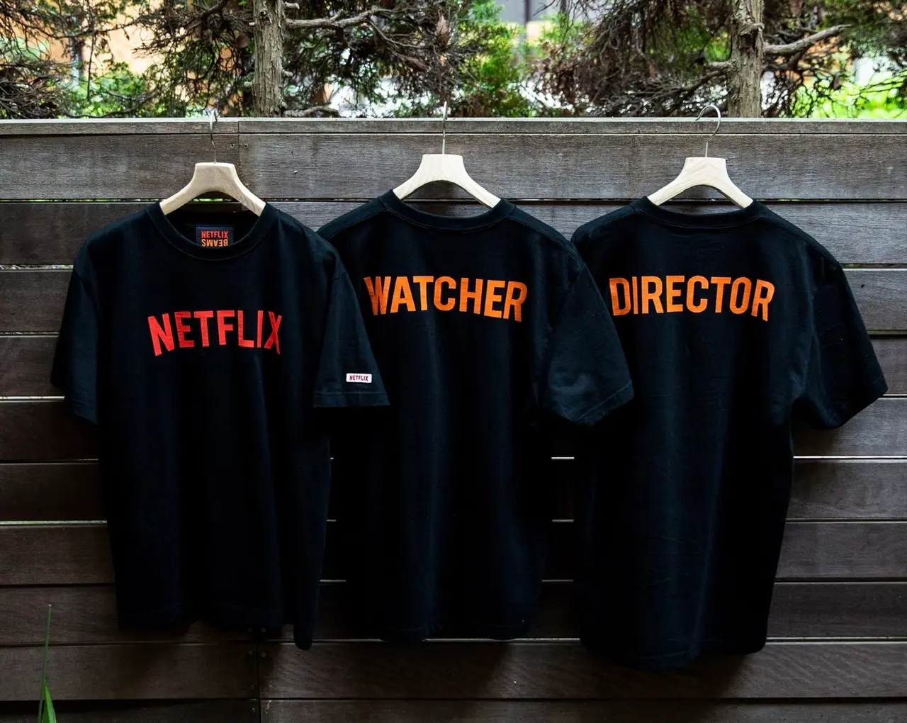 Netflix × BEAMS STAFF T-SHIRT