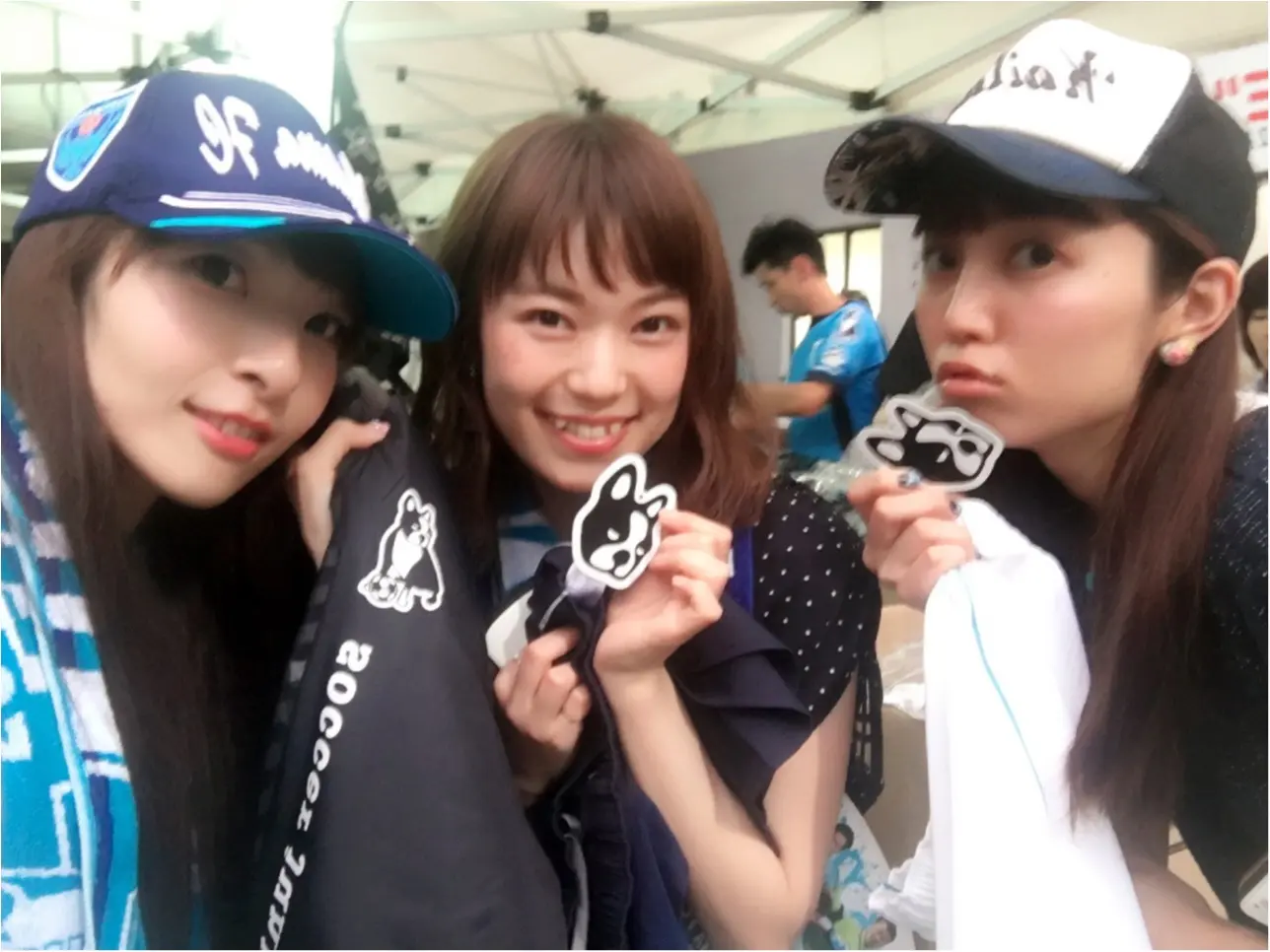 ♡サッカー観戦×モアハピ女子会(*>ω<*)‼︎【横浜FC】♡モアハピ◡̈のぞみ♡_14