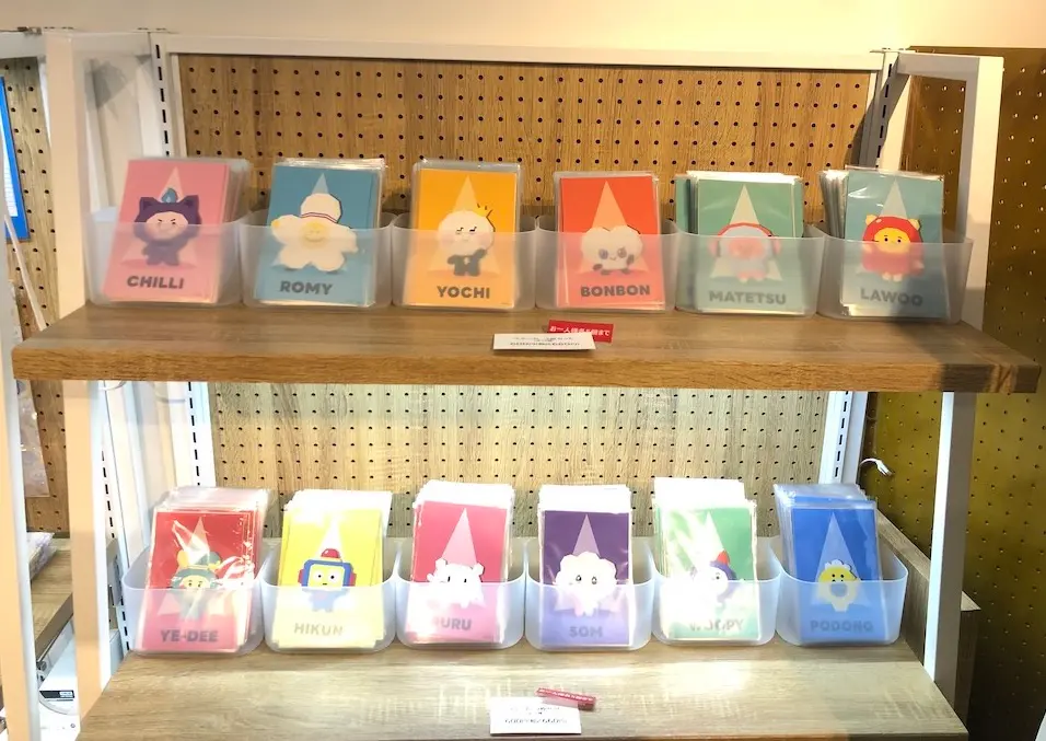 店頭販売グッズ