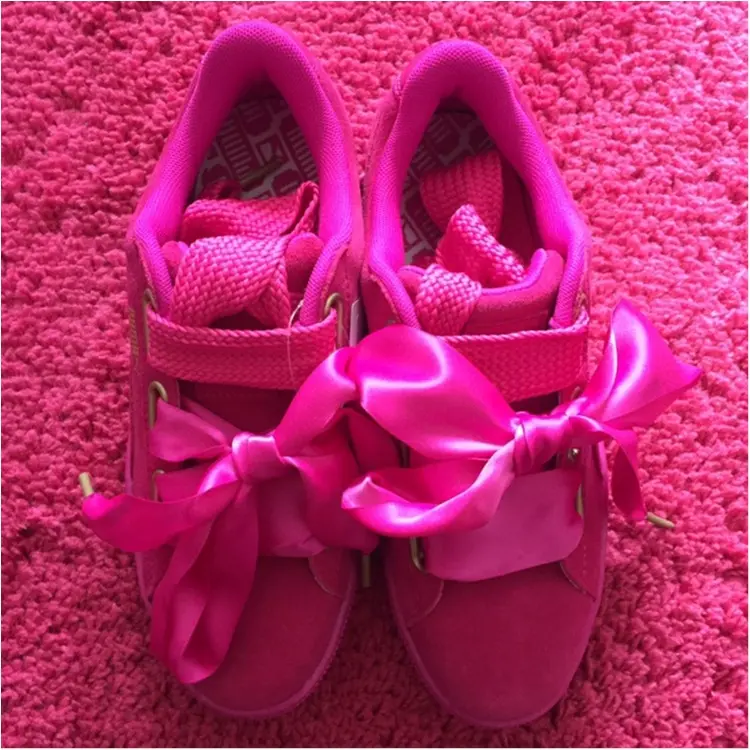 【Fashion】可愛いすぎ!PUMA話題の新作♥︎「 スウェード ハート 」を手に入れた♡_3