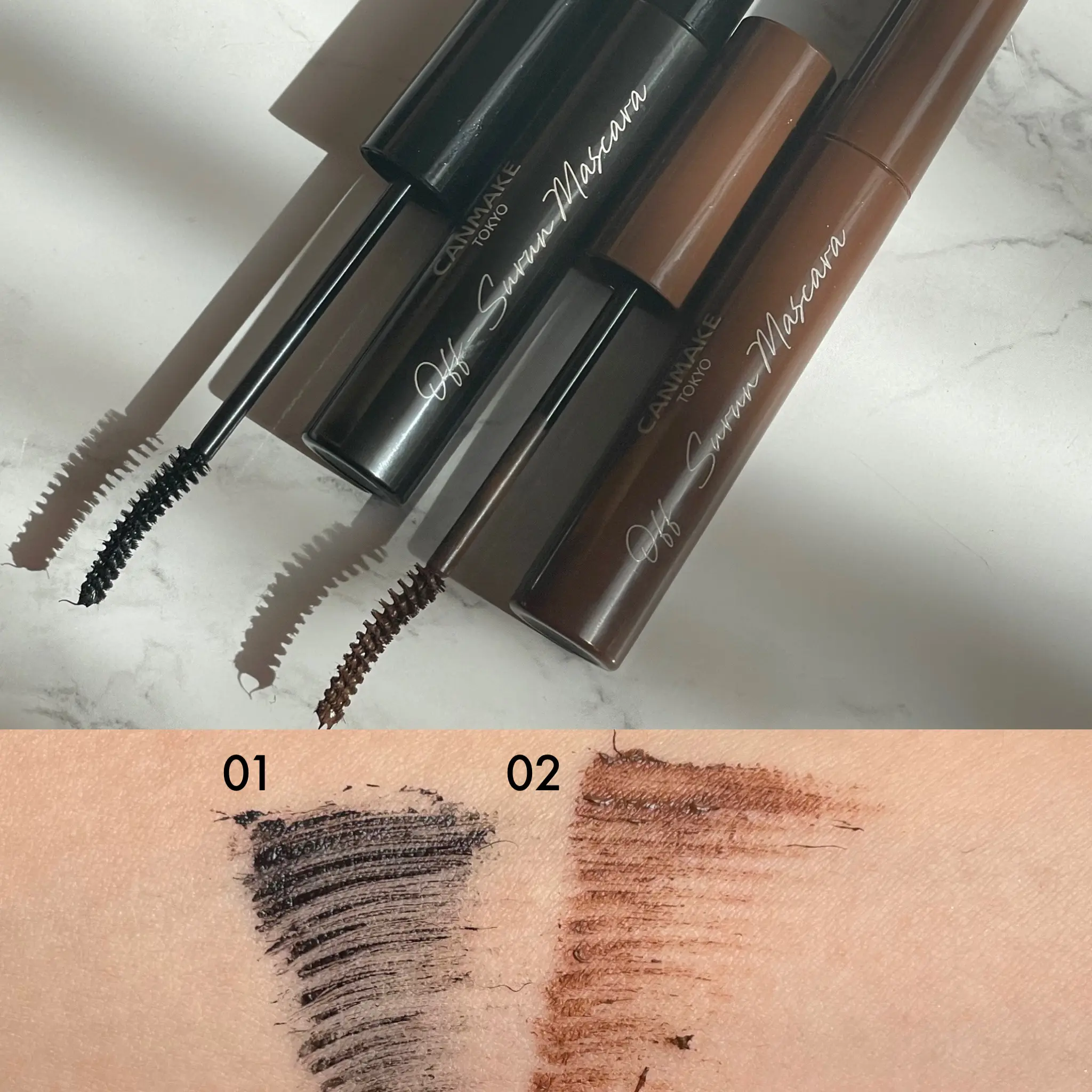 キャンメイク CANMAKE 新作コスメ プチプラコスメ  マスカラ  全色レビュー 立花ゆうり