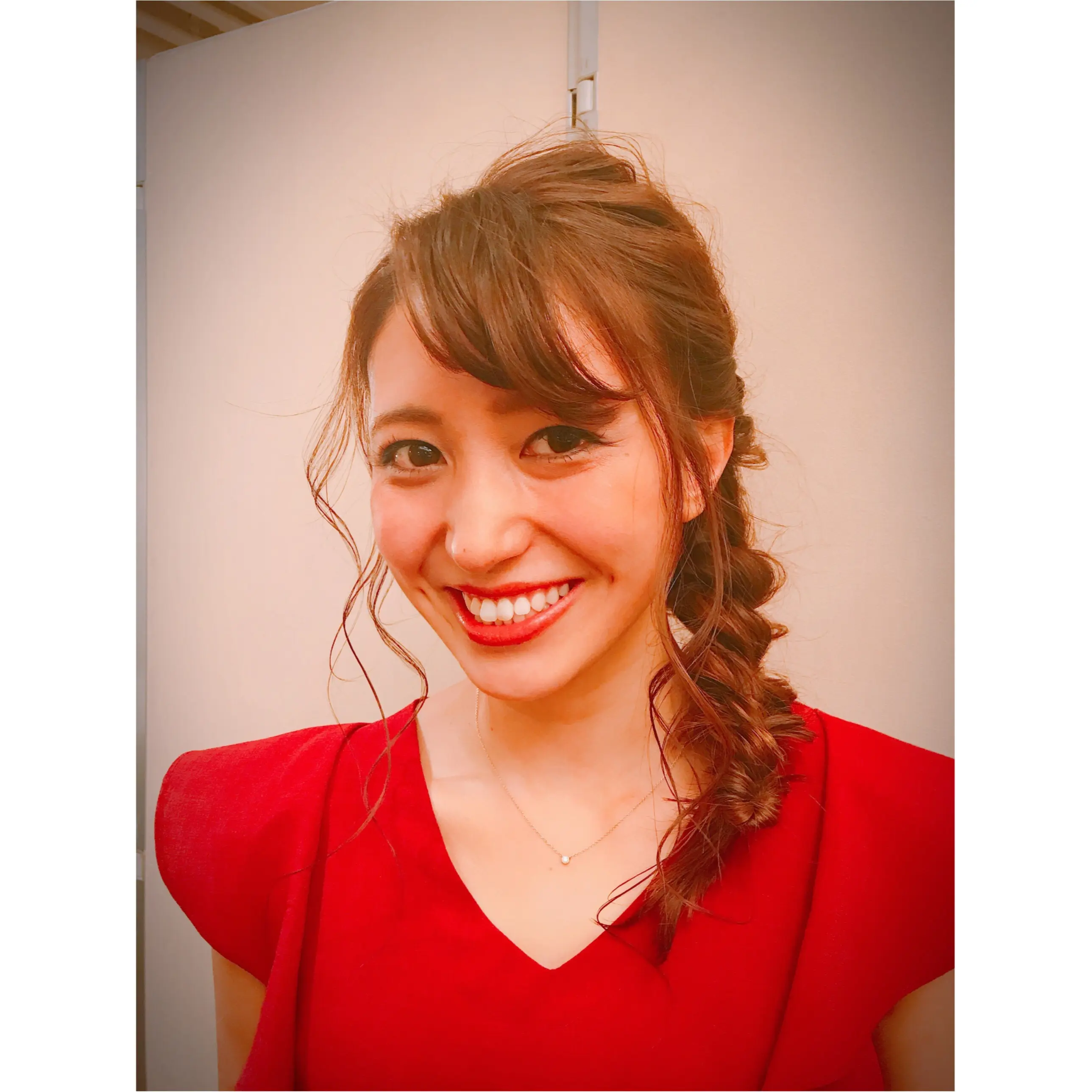 前髪切りました♡_2
