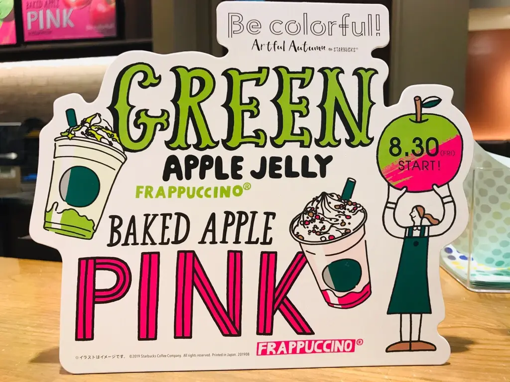 【スタバ新作】あなたはどっち?グリーンorピンク❤︎りんごのカラフルフラペチーノが可愛すぎると話題♡_5