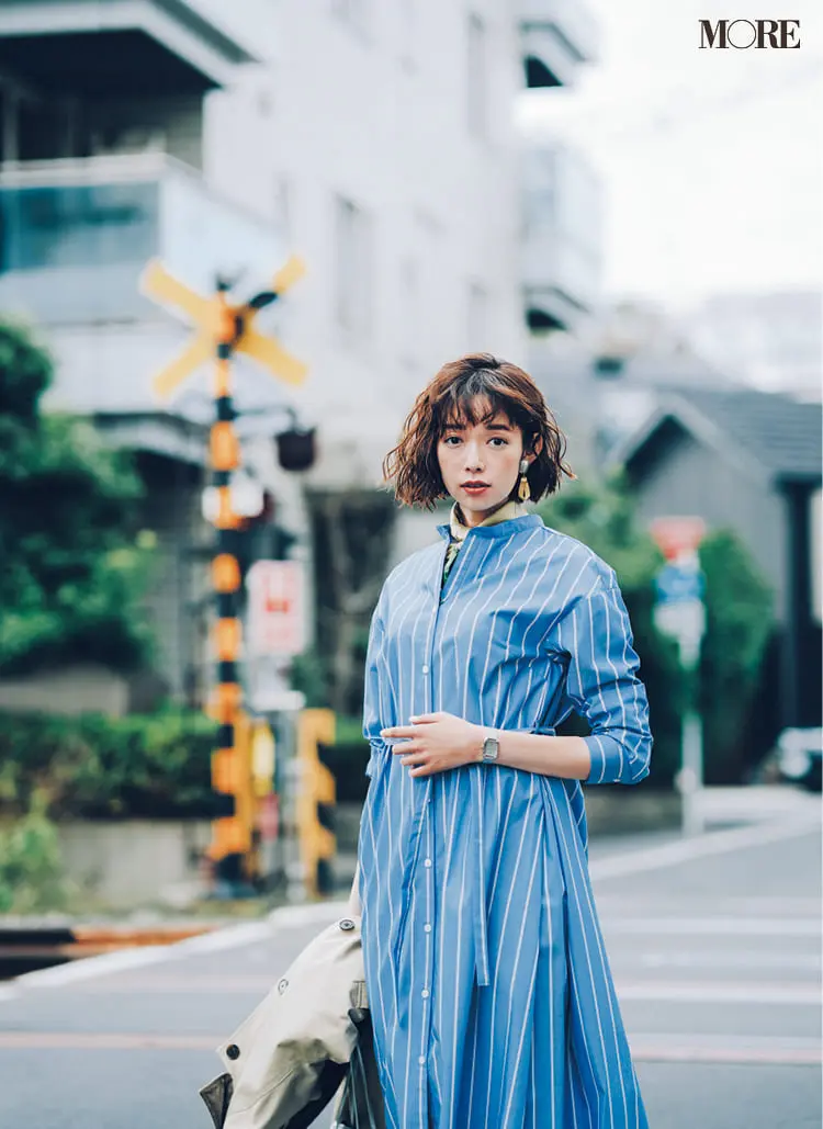 シャツワンピースの着こなし術【2020春】- 今年イチオシの色・形は? とびきり今っぽくておしゃれな最新ファッションまとめ_11