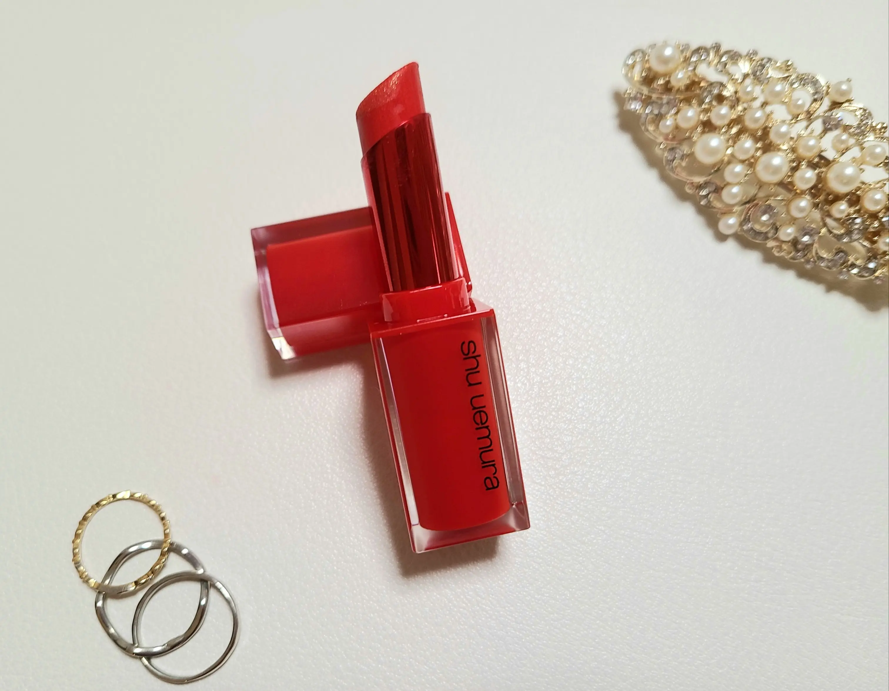 【shu uemura】マットなのにキラキラ★ルージュアンリミテッド★_2