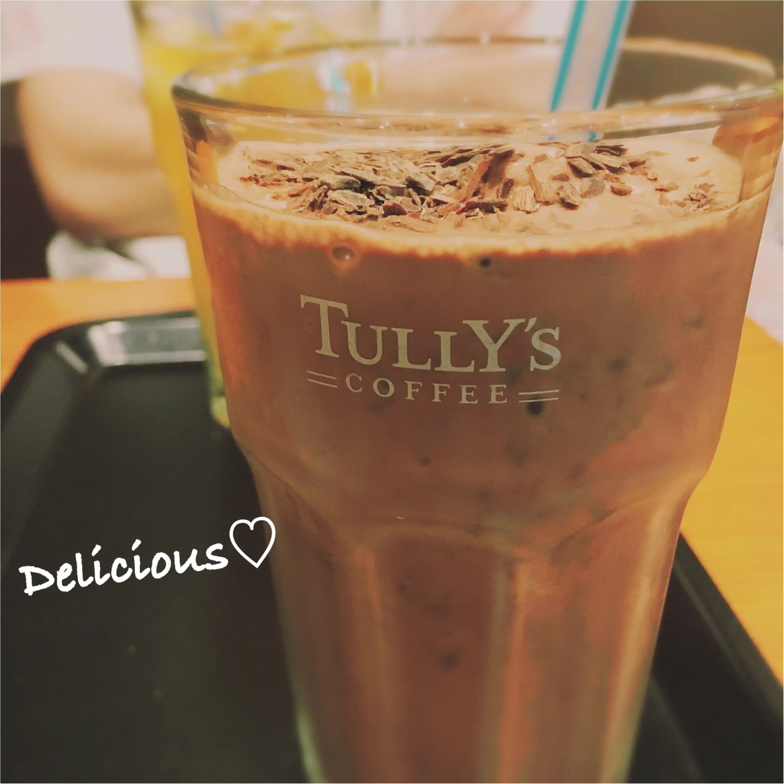 夏チョコの新定番⁈ また飲みたくなる❤️【TULLY'S】チョコリスタ!!!_5