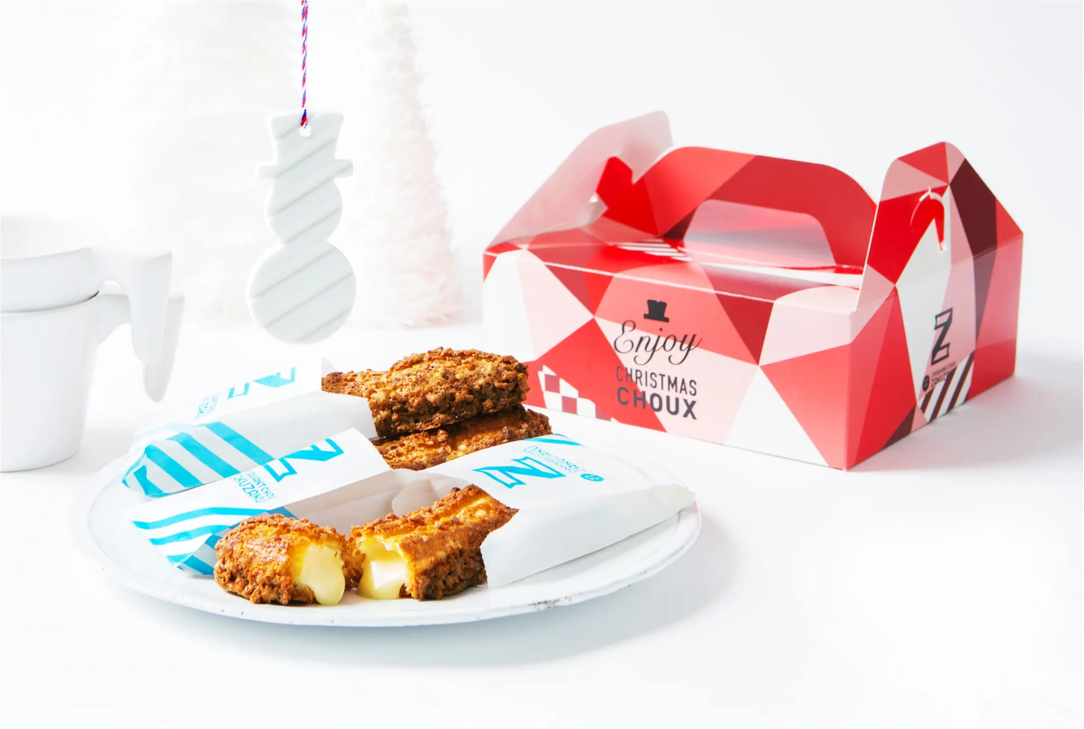 ピンクのソフトクリームがキュートすぎ♡ 『Z クロッカンシュー ザクザク』で「クリスマスベリーソフト」を期間限定発売!【12/25(月)まで】_2