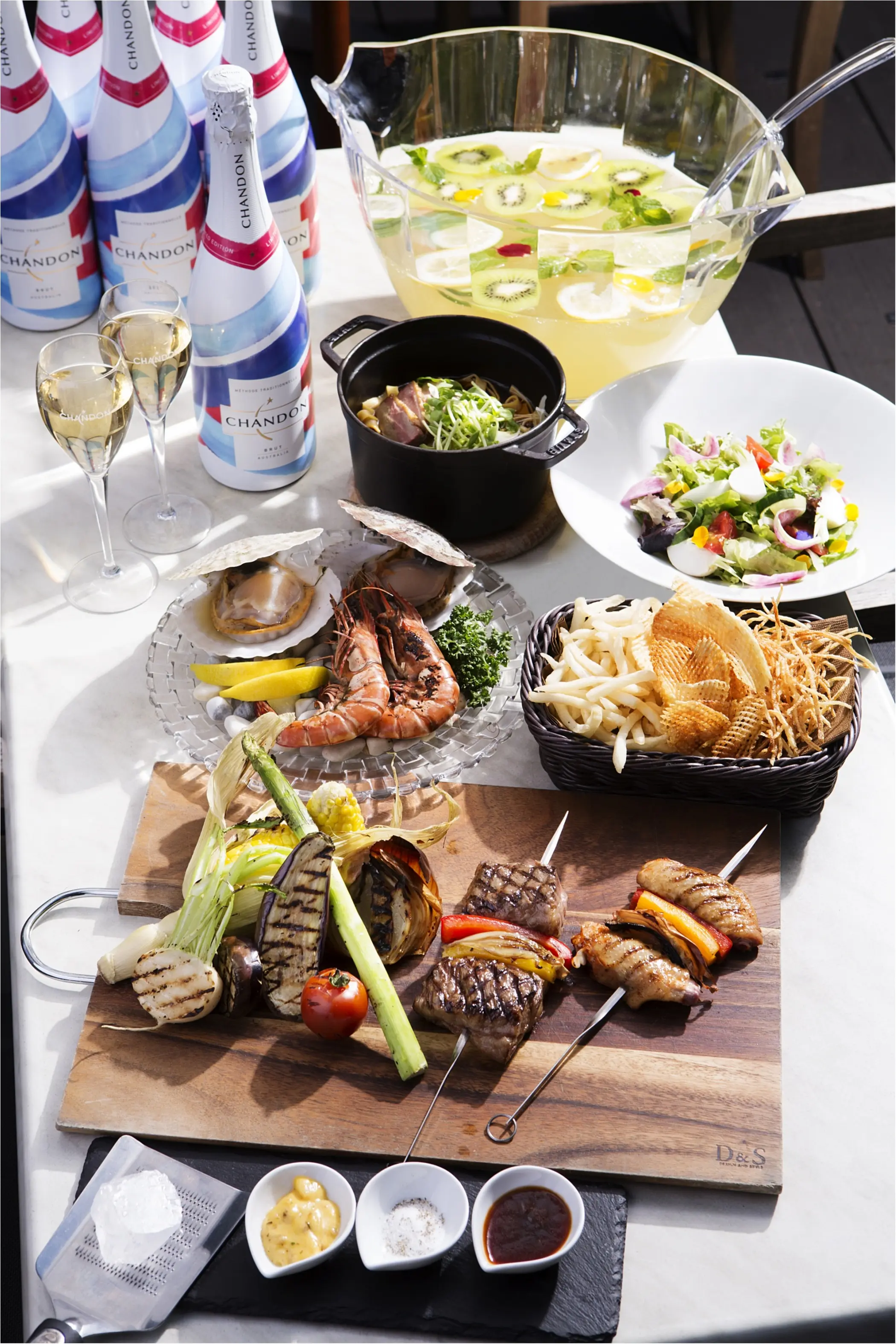 『六本木ミッドタウン』に隠れ家BBQ現る! 大人気シャンパン「シャンドン」も飲み放題♡_1