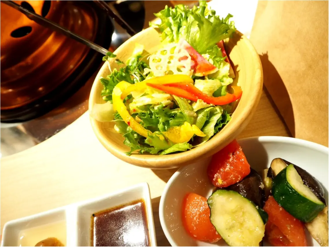 お肉と旬野菜のマリアージュ♡ふうふう亭 緑席_8