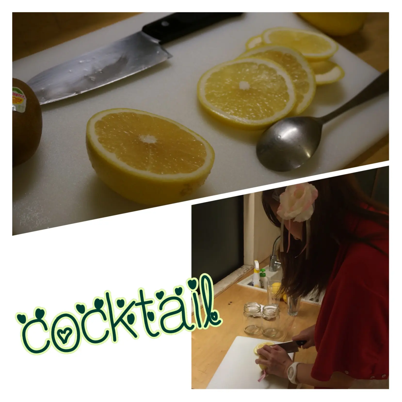 レンタルスペース【one kitchen】で夜ピクニック⁉️ルジェフルーツジャーでお洒落カクテルparty( ´ ▽ ` )ノ_3