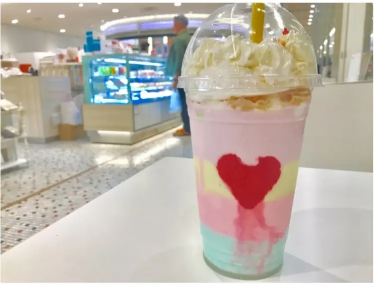 【FOOD】この可愛さは反則♥ 1日数量限定!○○で飲める ⋈ユニコーンスムージー⋈_5