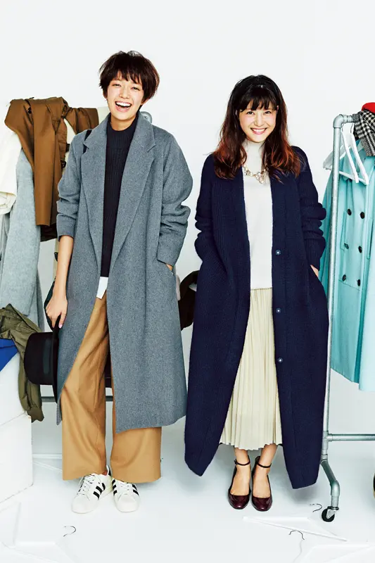 佐藤姉妹がご試着♪ この冬の溺愛アウター【ロングアウター編】_1