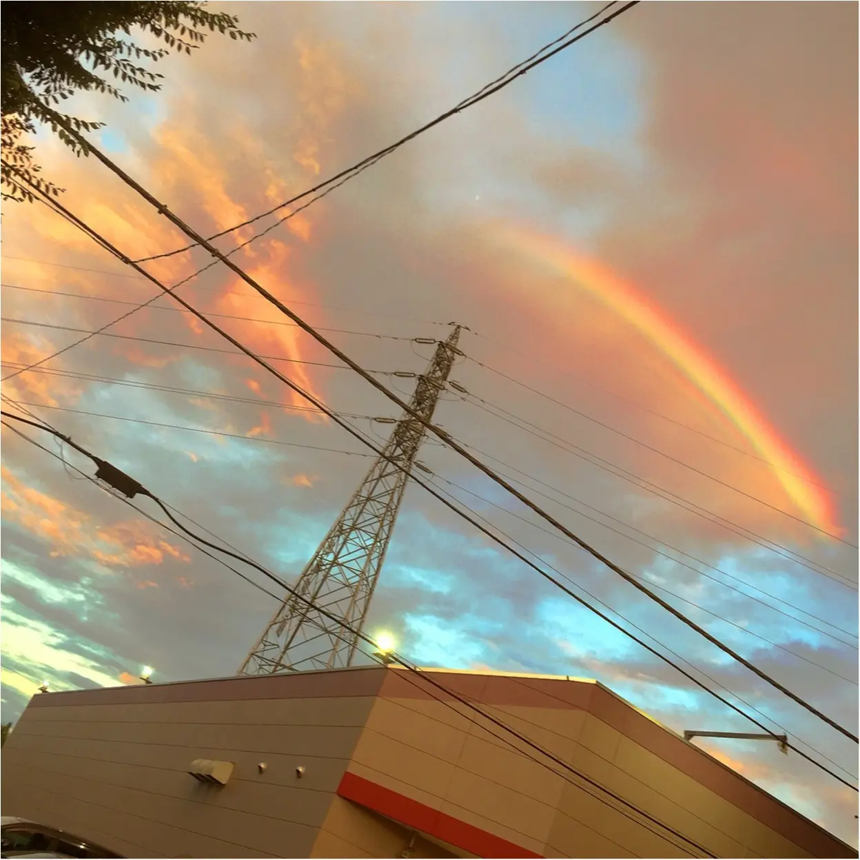 虹が...✨✨_5