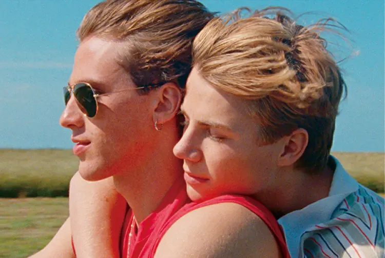 映画『Summer of 85』のキービジュアル