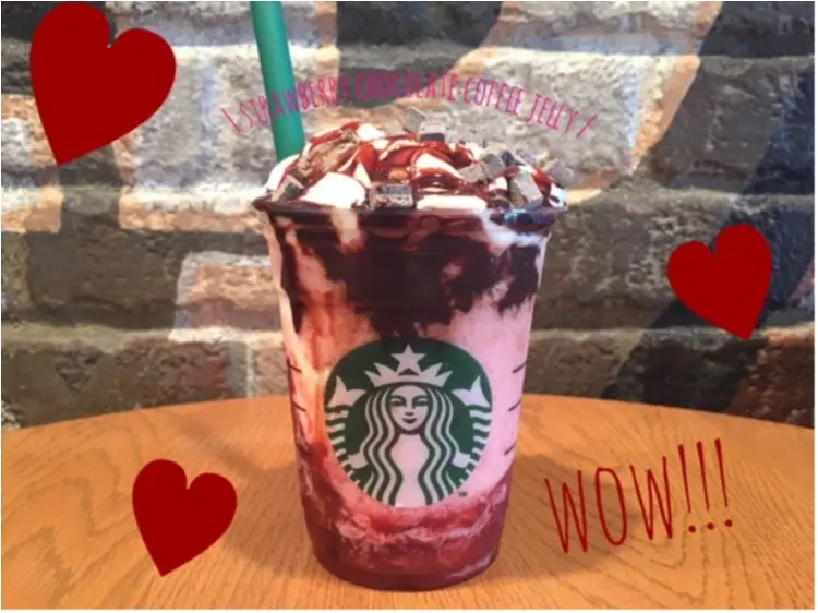 【FOOD】スタバの苺、アレンジするならこれで決まり♥︎!愛ちあんまとめ:)フラペチーノのいろいろ_2