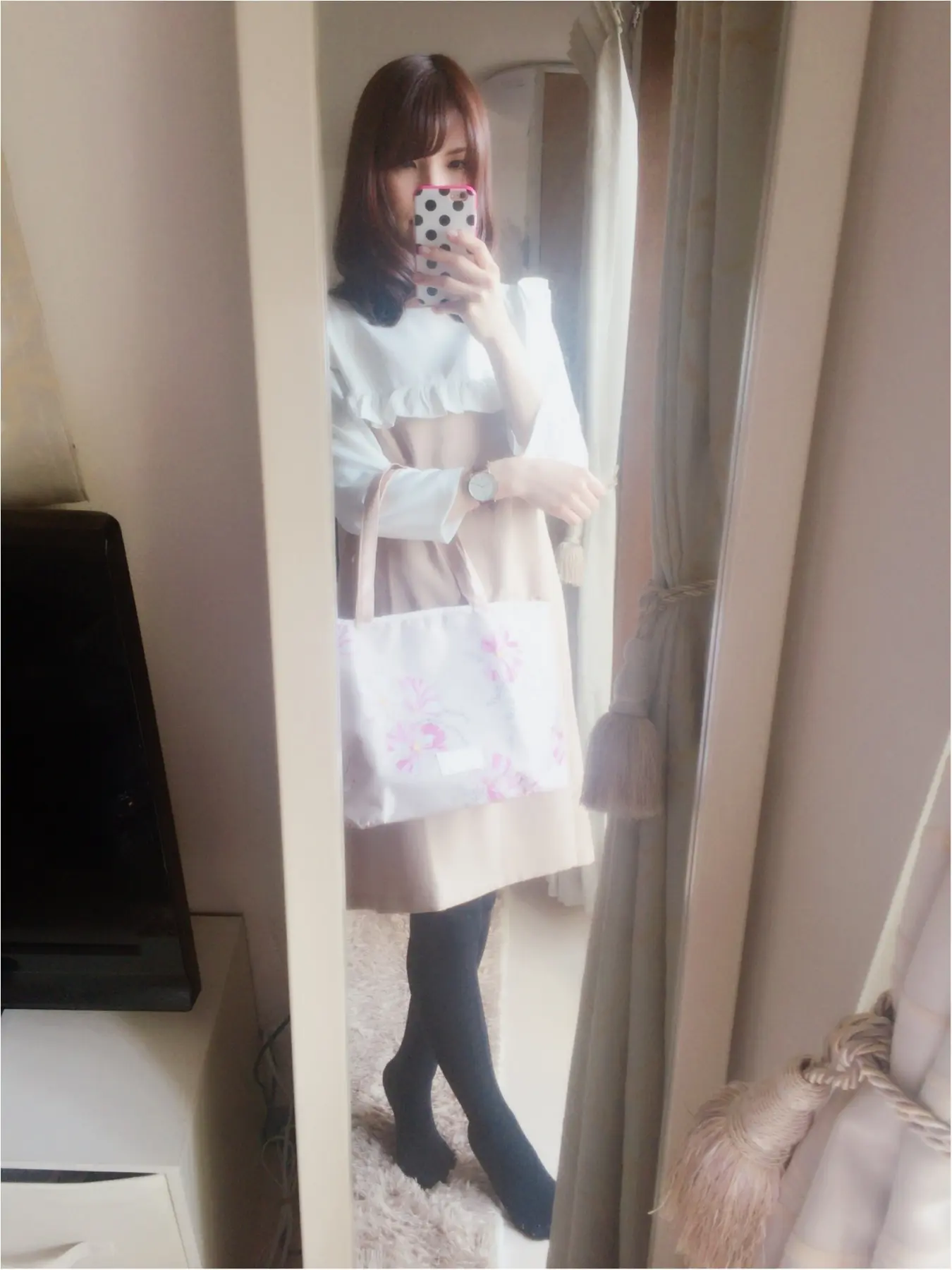 ♡MORE5月の付録は春服にぴったり花柄ビッグトート!肩がけできて機能性抜群♡_2