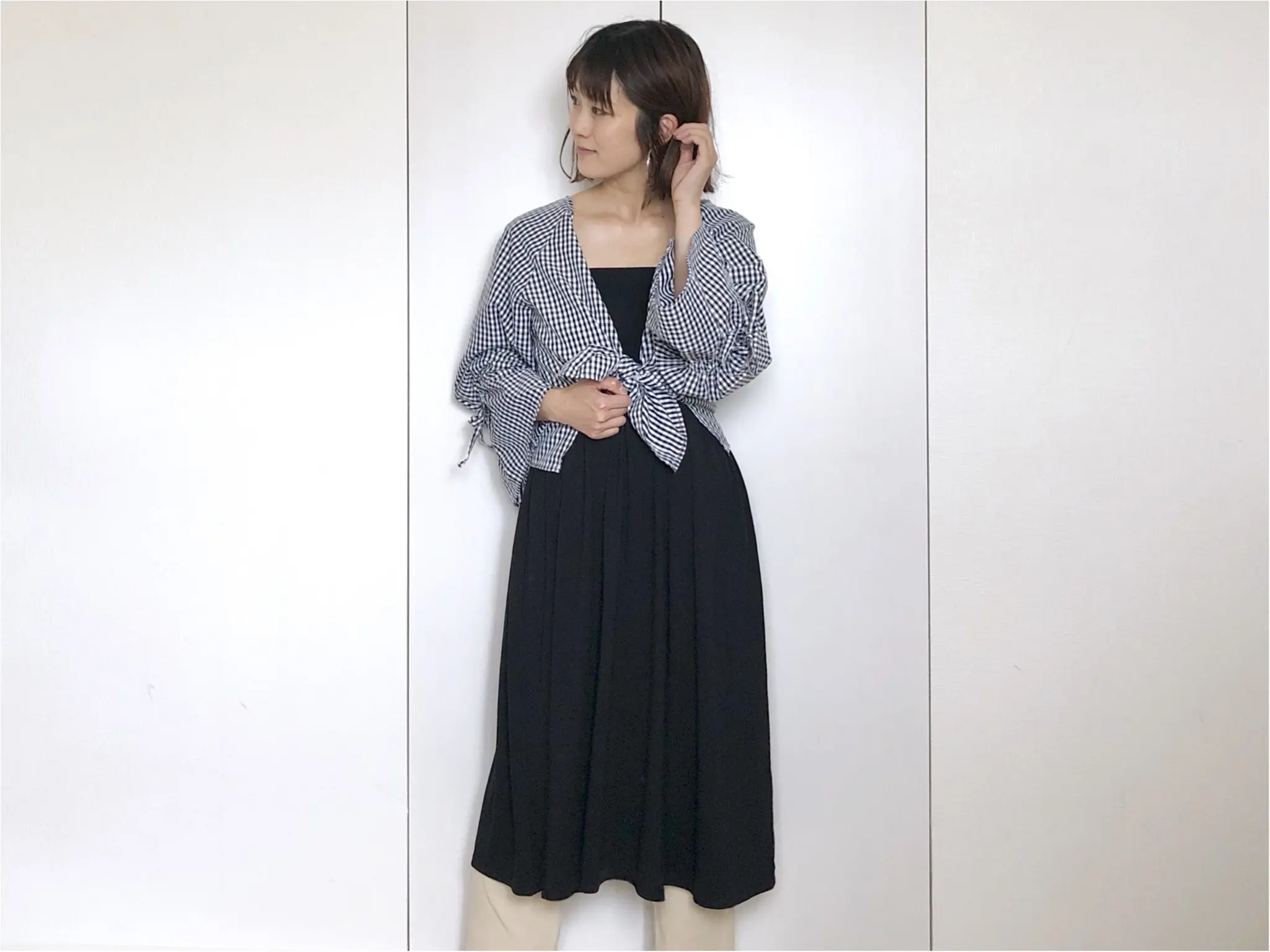 着まわし力抜群!【UNIQLO】under¥1500のプチプラ2wayワンピースがお気に入り❤️_4
