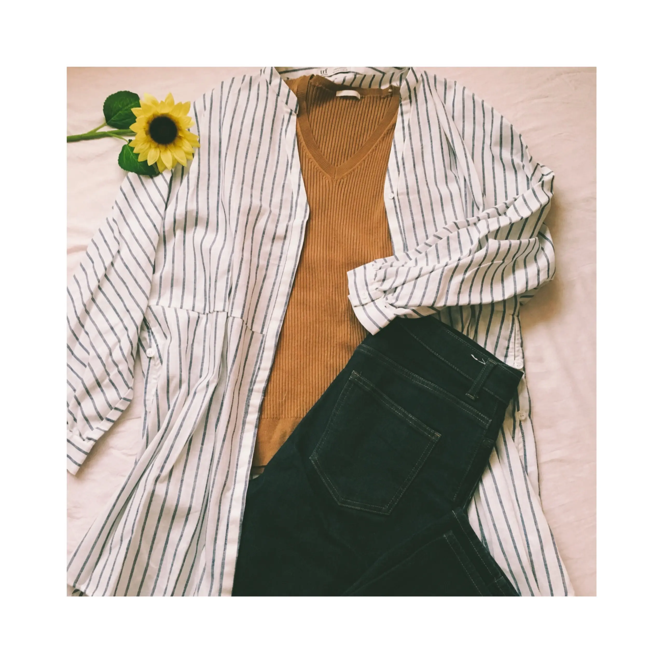 この夏トレンドの《レイヤードコーデ》もプチプラで★【ZARA】のセールでシャツガウン¥2,990をゲット❤️_1