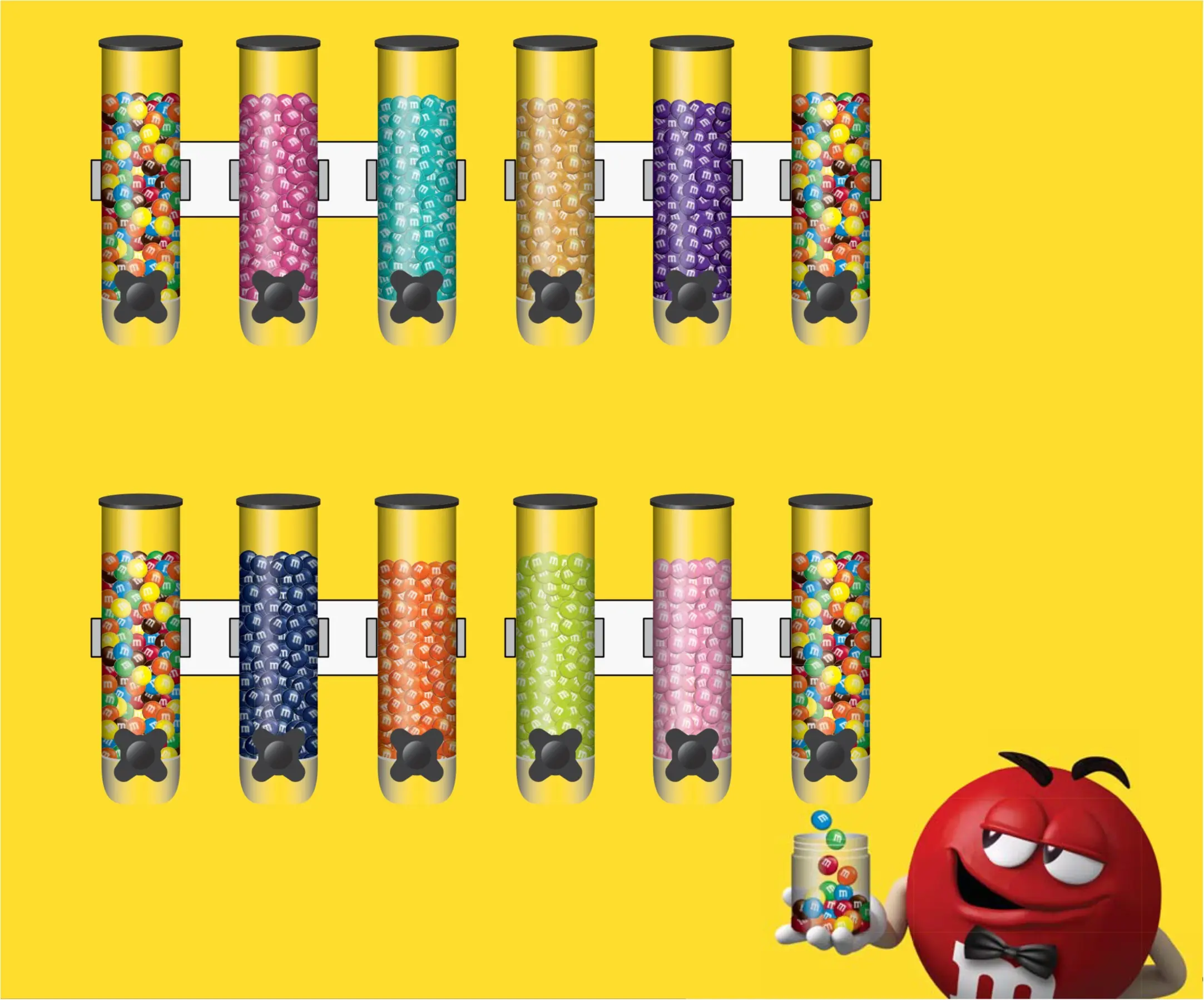 『M&M'S』のチョコ山盛りパフェが超フォトジェニック♡ NYでトレンドの「カラフルパフェ」が原宿で! _2