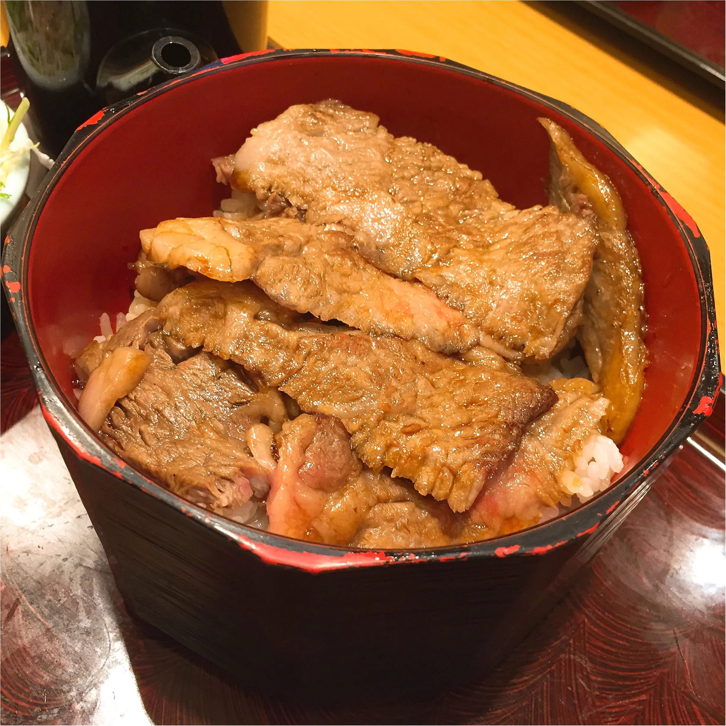 一度は食べる価値あり...!!ひつまぶしを鰻じゃなくお肉で◎スギモトの【*特上牛まぶし御膳*】が最高♪_3