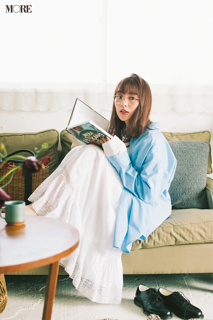 おうち時間もおしゃれに過ごそう♬ MOREのバックナンバーから7つのコーデを厳選!_4