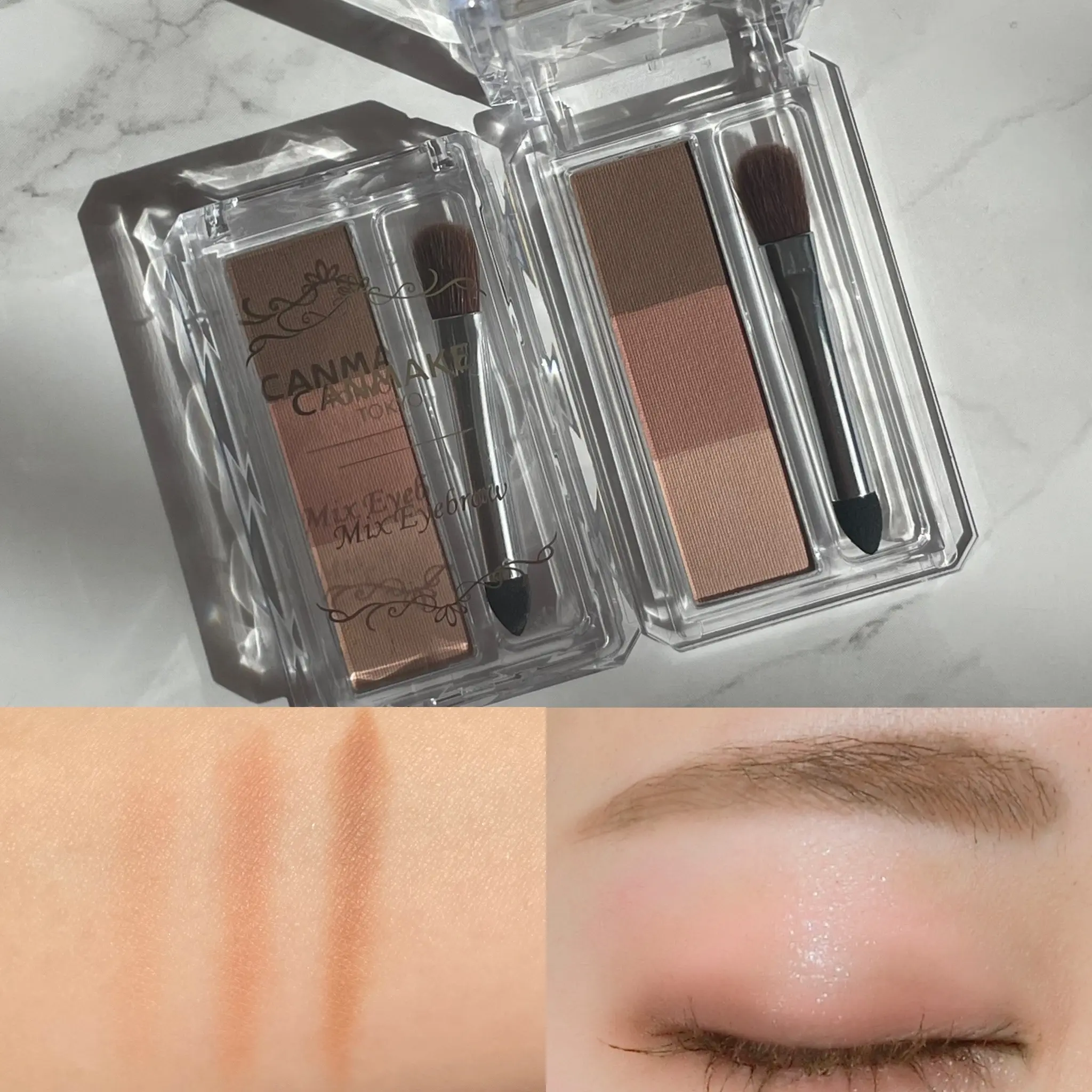 キャンメイク CANMAKE 新作コスメ プチプラコスメ アイシャドウ アイブロウ リップ マスカラ  全色レビュー 立花ゆうり