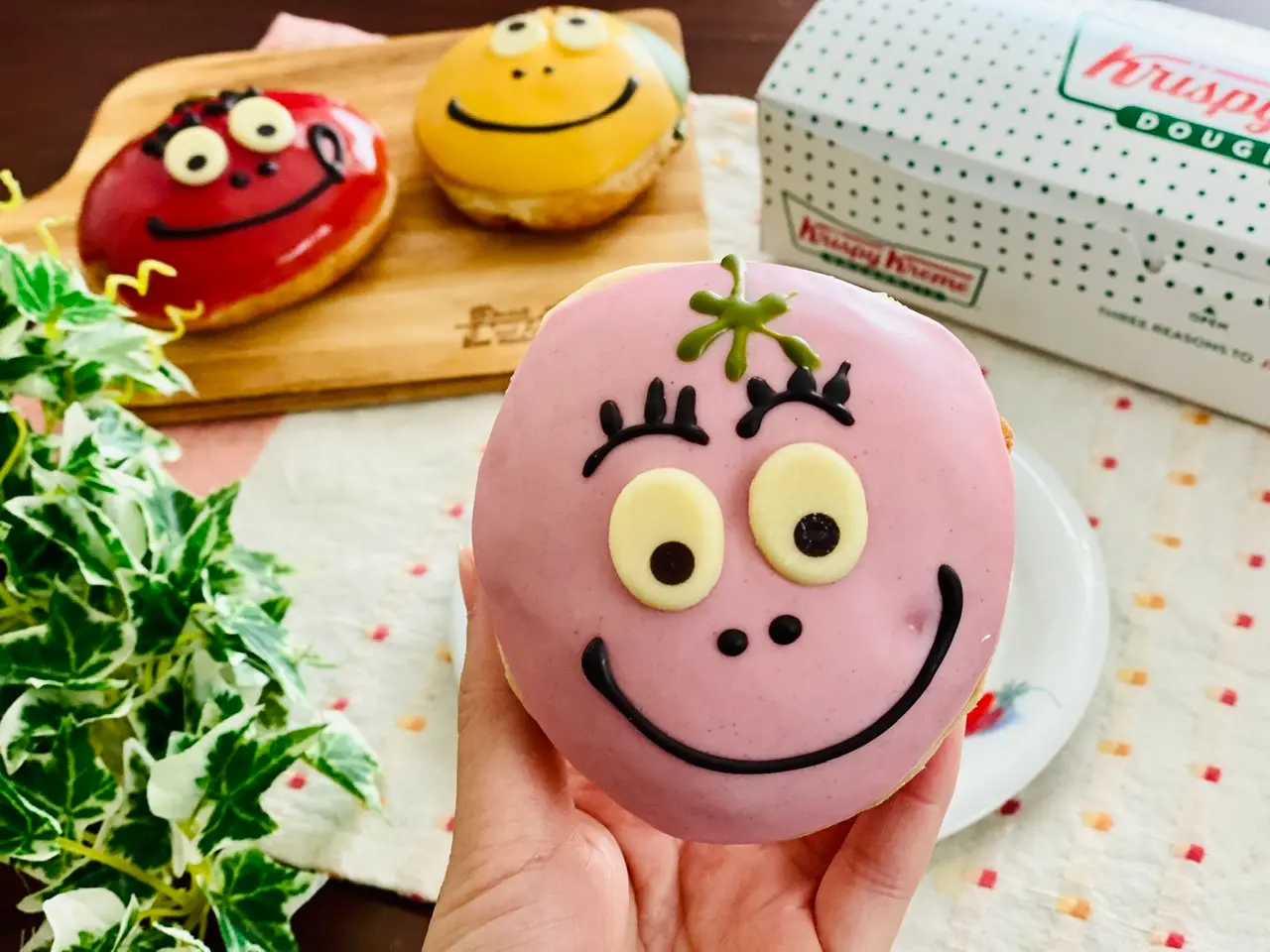【バーバパパ×クリスピークリーム・ドーナツ】再びコラボ!あまりの可愛さに全3種買い♡_3