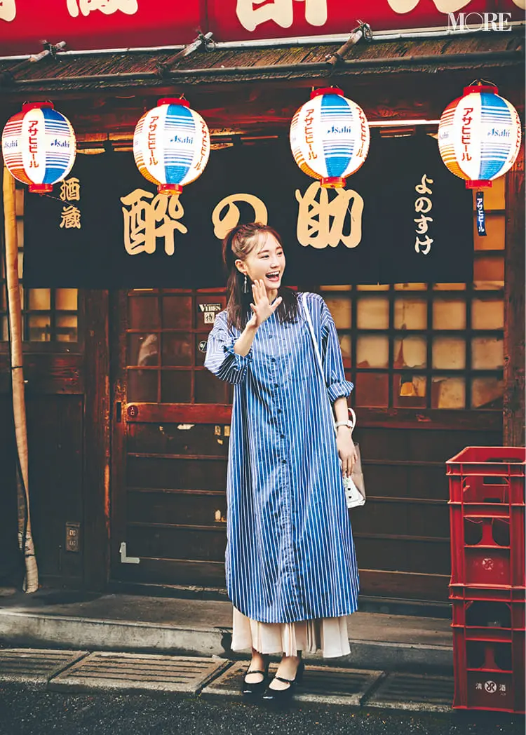 シャツワンピースの着こなし術【2020春】- 今年イチオシの色・形は? とびきり今っぽくておしゃれな最新ファッションまとめ_19