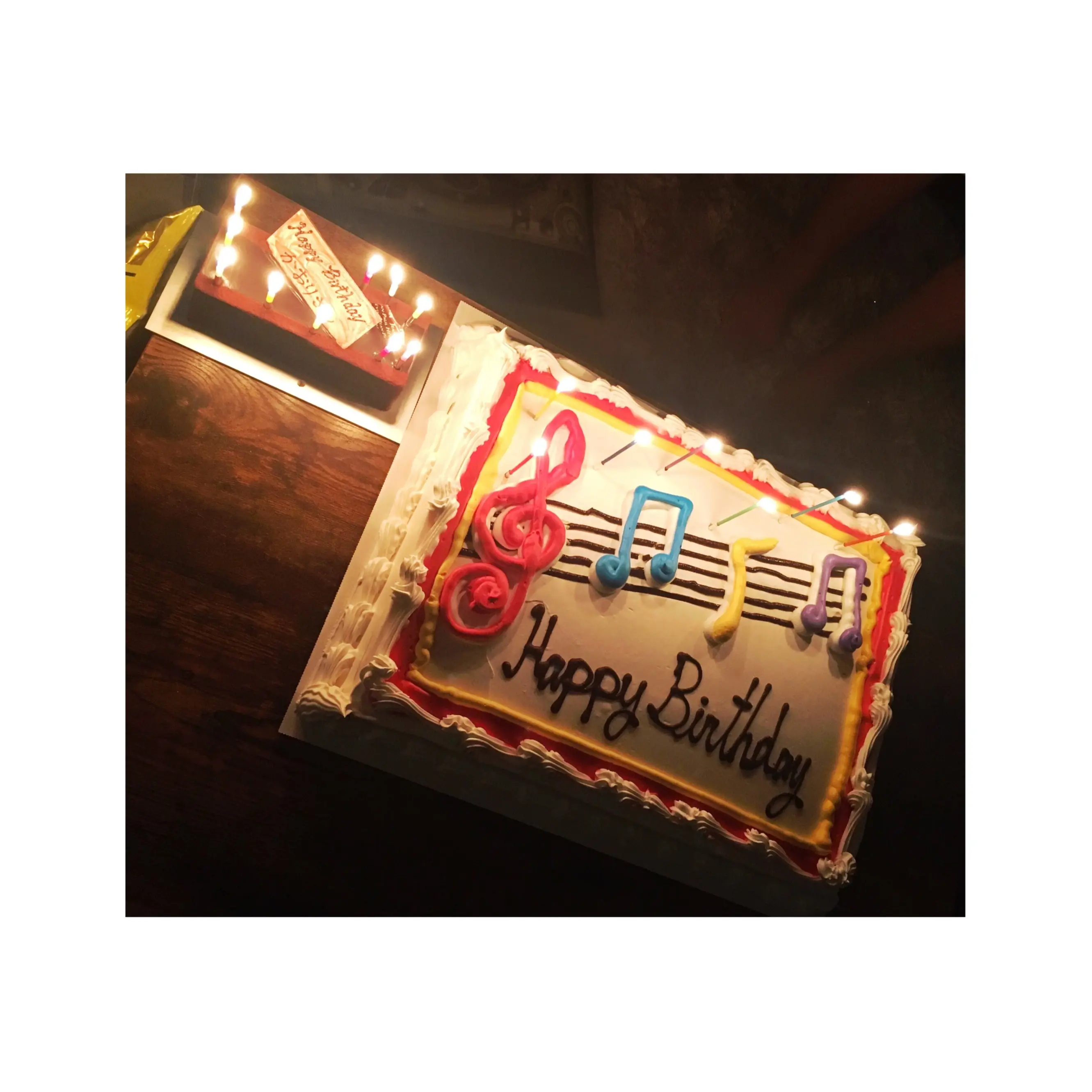 《インパクト大!★》【コストコ】の特大ケーキで誕生日のお祝いをしました❤️_3