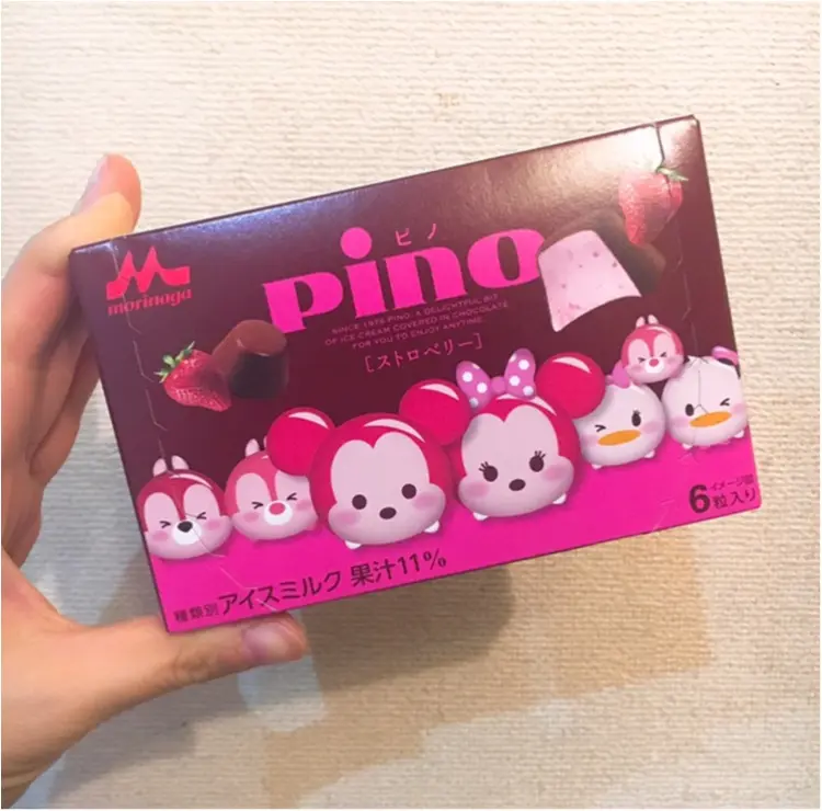 【pino×ツムツム】冬だってアイスが食べたい♡ 今だけ限定!pinoのツムツムコラボ♡_1