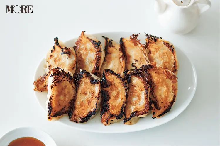 富山県のおすすめお取り寄せグルメ「ミッちゃん餃子」のギョーザ