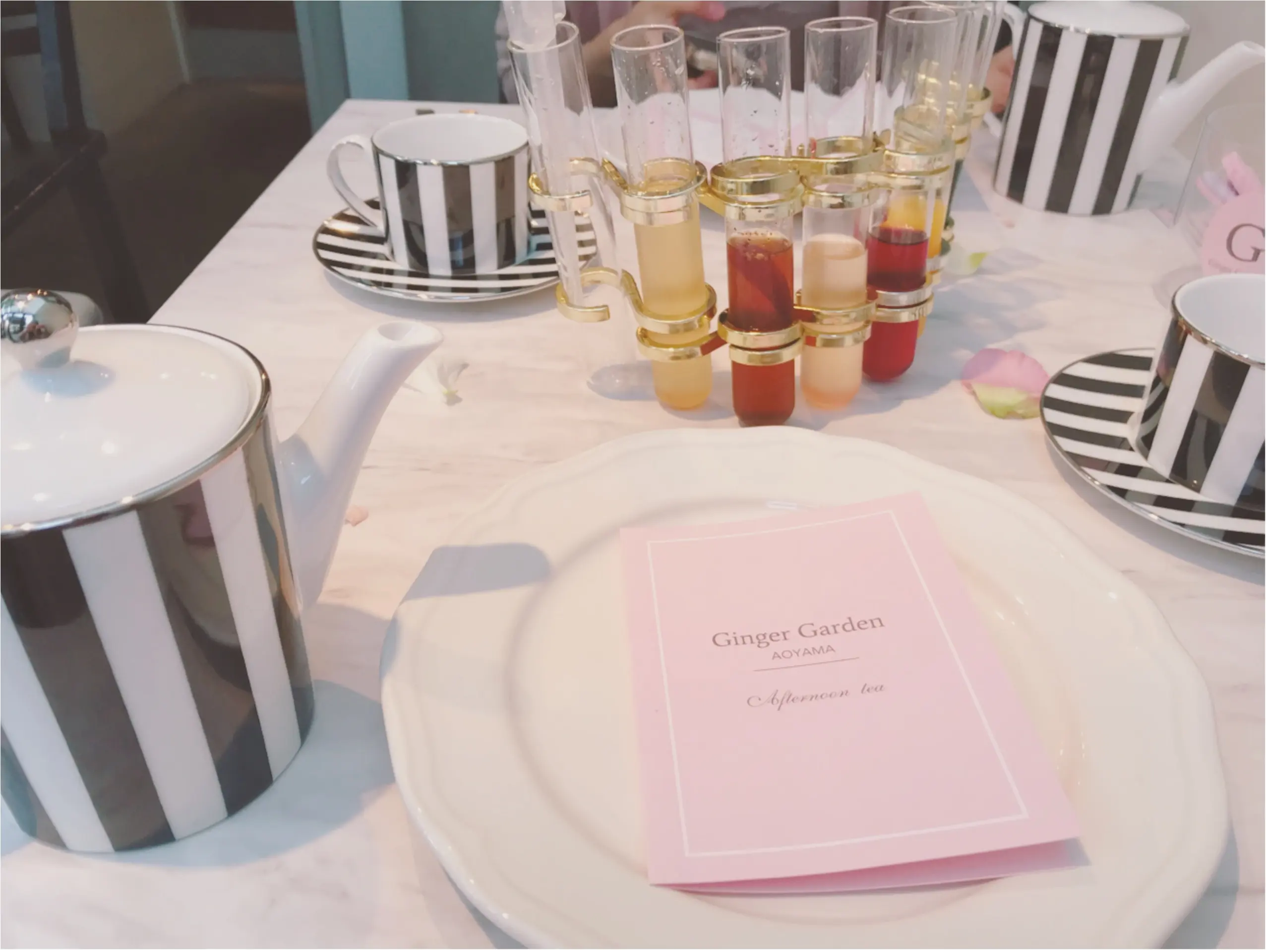 Ginger Garden AOYAMA の可愛すぎる!アフタヌーンティー♡_5