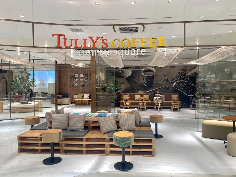 タリーズ新作「渋谷スクランブルスクエア店」内観