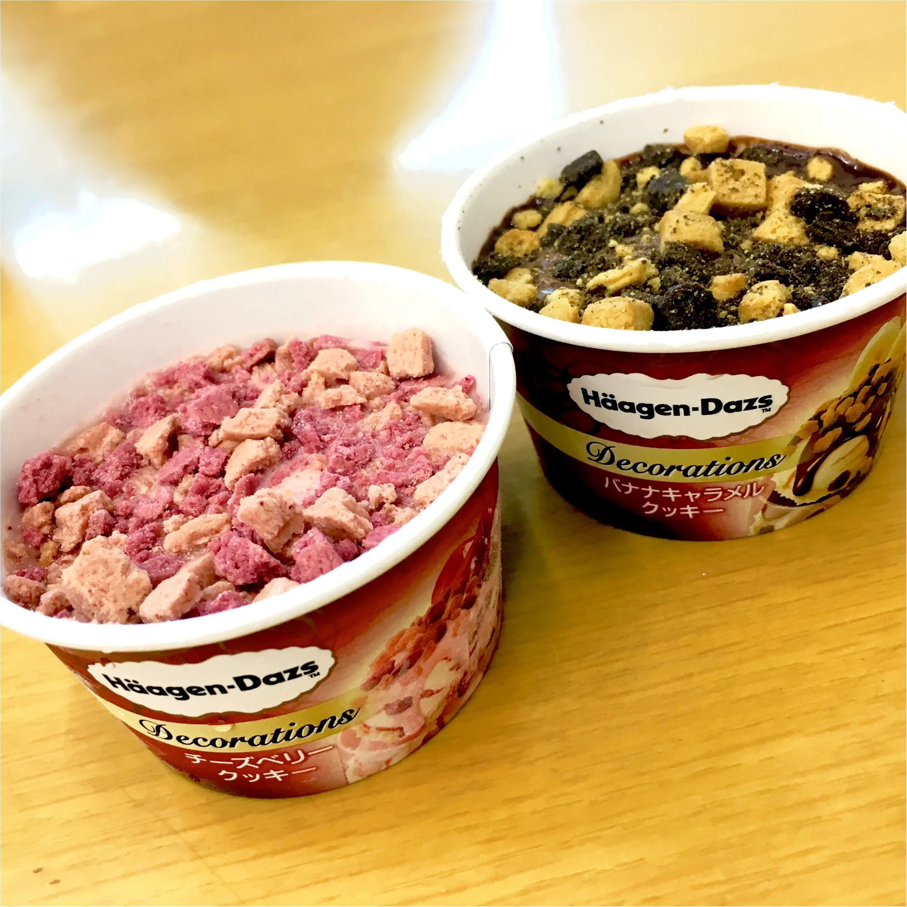 ハーゲンダッツの新作の2種類食べましたー♡_2