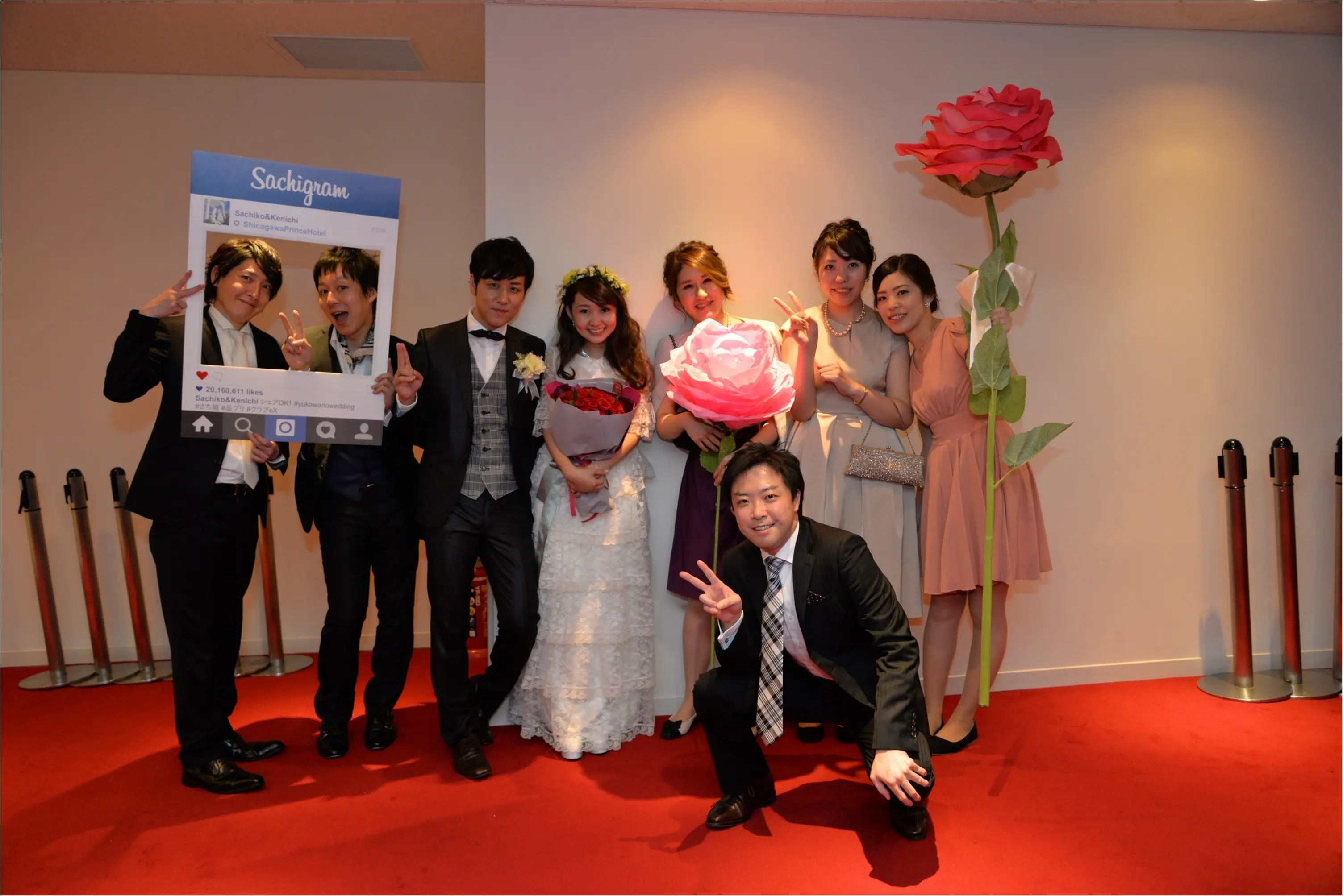 ―後半―【総勢281名!モアハピ部も参加してくれました】花道のある会場でみんなと共に思い出に残るステージに#さち婚_16