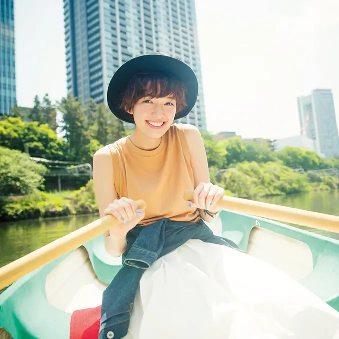 オール私服! 今っぽカジュアルな栞里のリアル夏コーデ_3