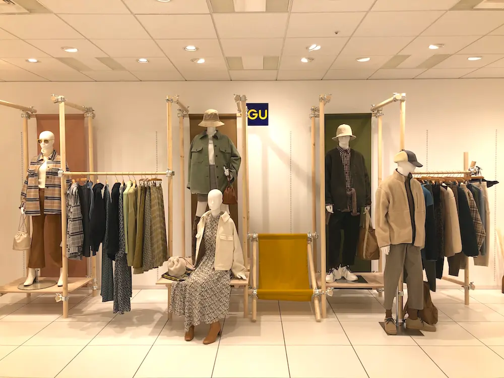 『GU』2019秋冬展示会でアウター祭☆ シャツジャケット、チェック柄、もこもこも全部着てみました!_1