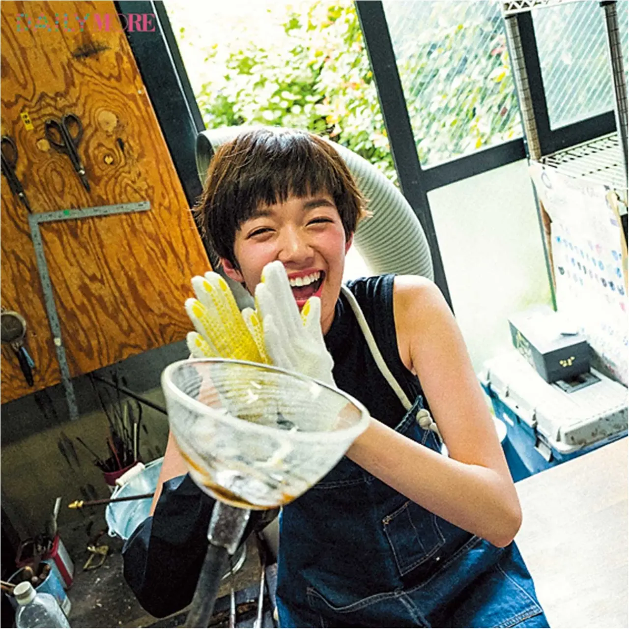 職人技に感動! 佐藤栞里の「憧れの♡ 吹きガラス体験」にGO!【栞里のちょっと行ってみ!?】_5