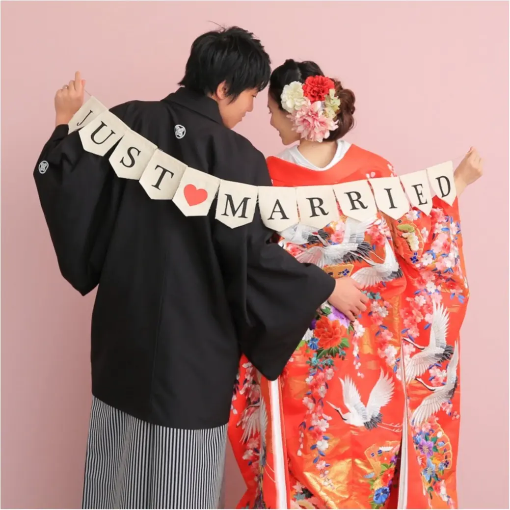 花嫁DIY♡結婚式の写真をおしゃれに演出 【ガーランド】_8