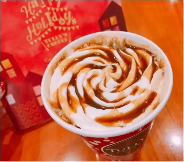 【TULLY'S】ホリデーシーズンドリンク第1弾★タリーズの冬ドリンクはコレに決まり!!_7