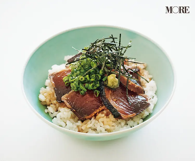 高知県のおすすめお取り寄せグルメ「土佐料理 司」の炭火焼 鰹丼セット
