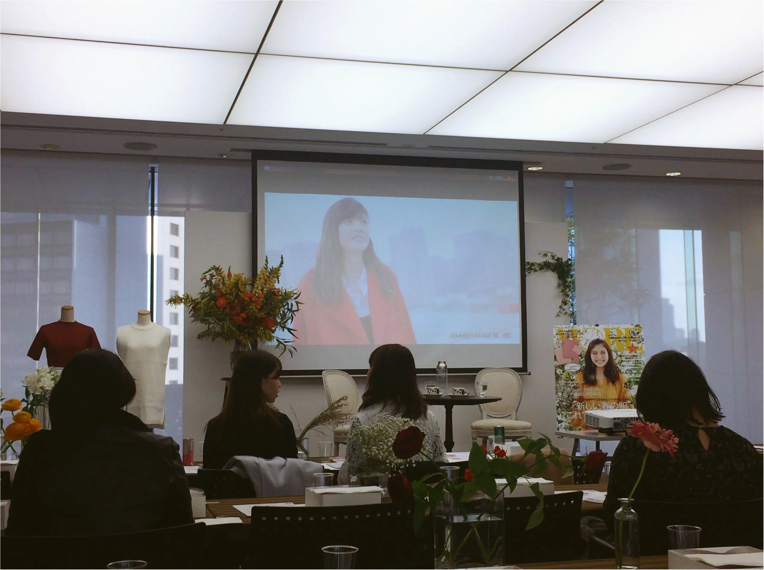 佐藤ありさコラボ服『FlowerDays』流行《ストライプ》リネン風スカートは着回しも着心地も楽チン!_3