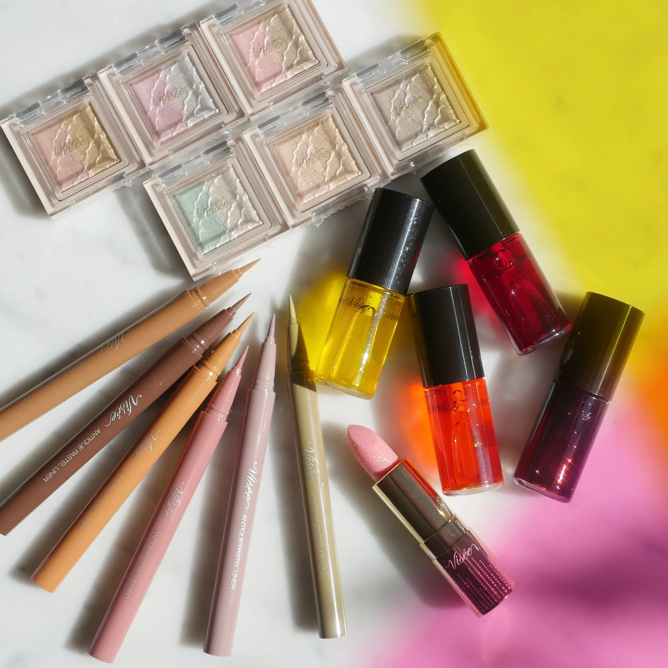 ヴィセ visee 新作コスメ アイシャドウ アイライナー リップ 2022春コスメ 全色レビュー 立花ゆうり