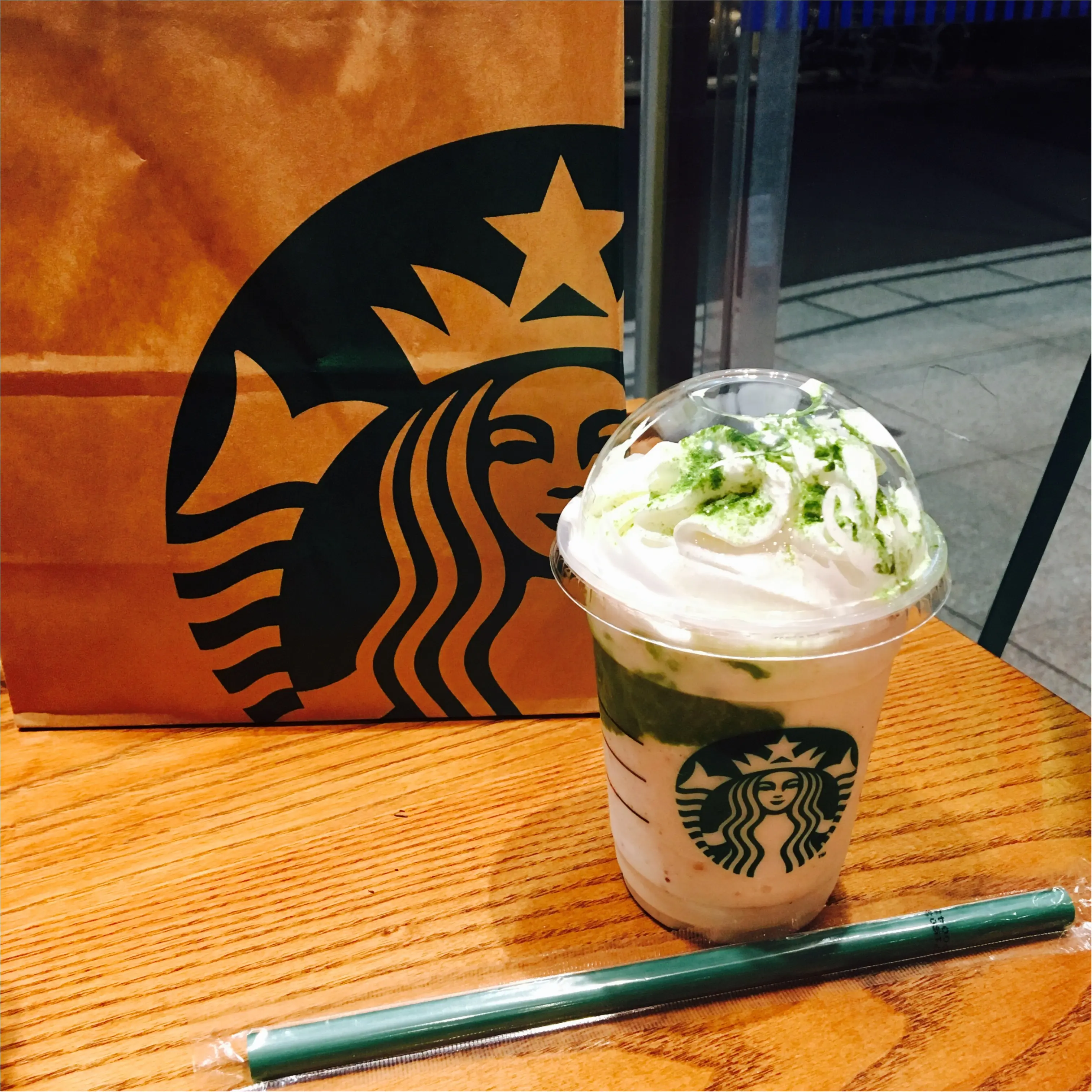 【スタバ】 新作フラペチーノ♡早速試してみました♡♡_1