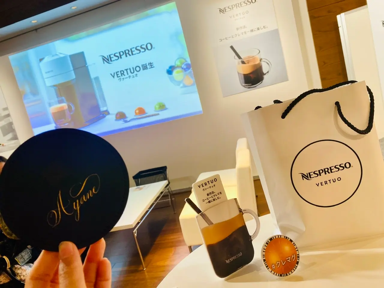 【ネスプレッソ】豪華すぎる!マグカップ&名入りコースター貰える★新コーヒーマシン体験イベントへ♡_1