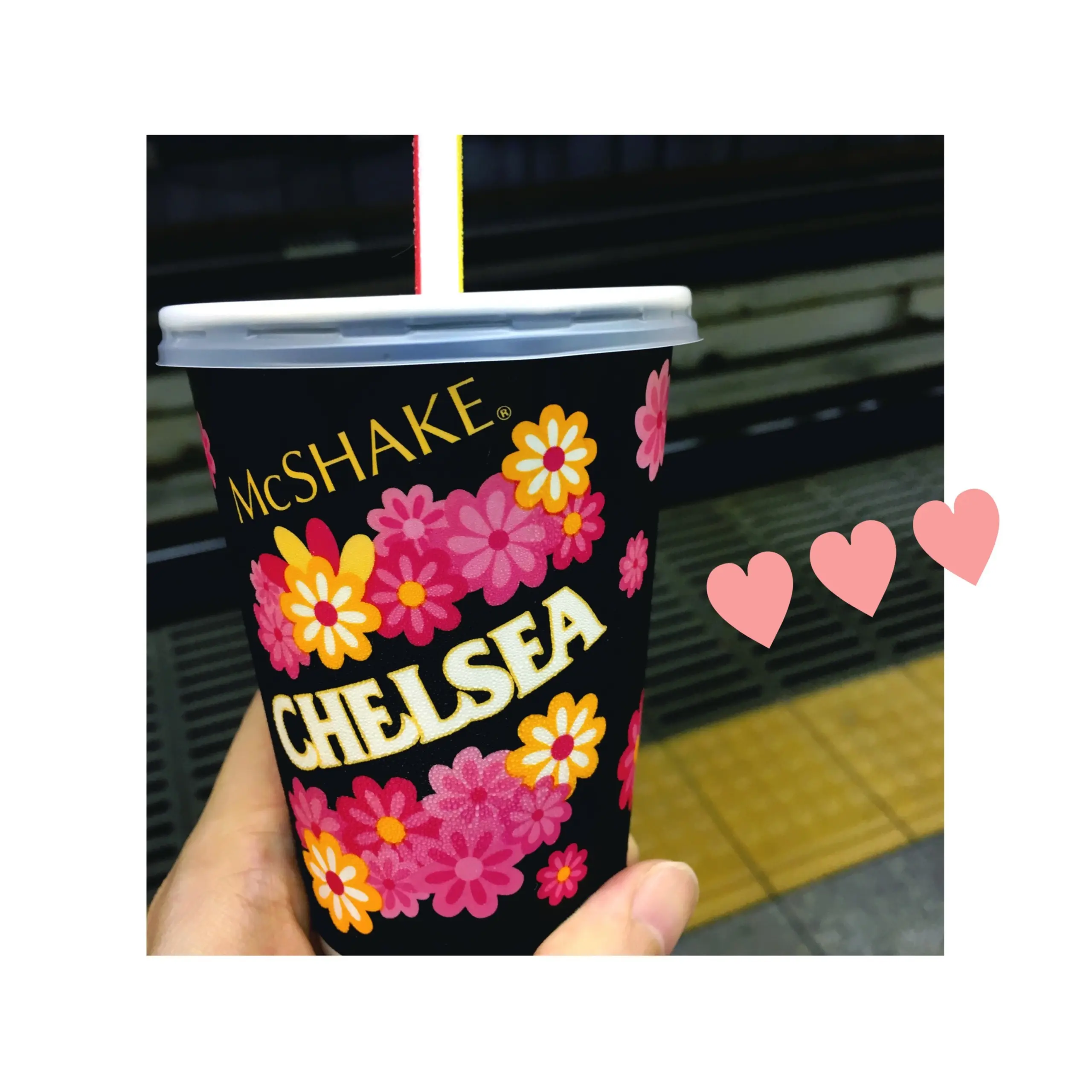 《9/13から期間限定発売★》まるで飲むチェルシー⁈✨【マックシェイク×CHELSEA】がコラボ!❤️_1