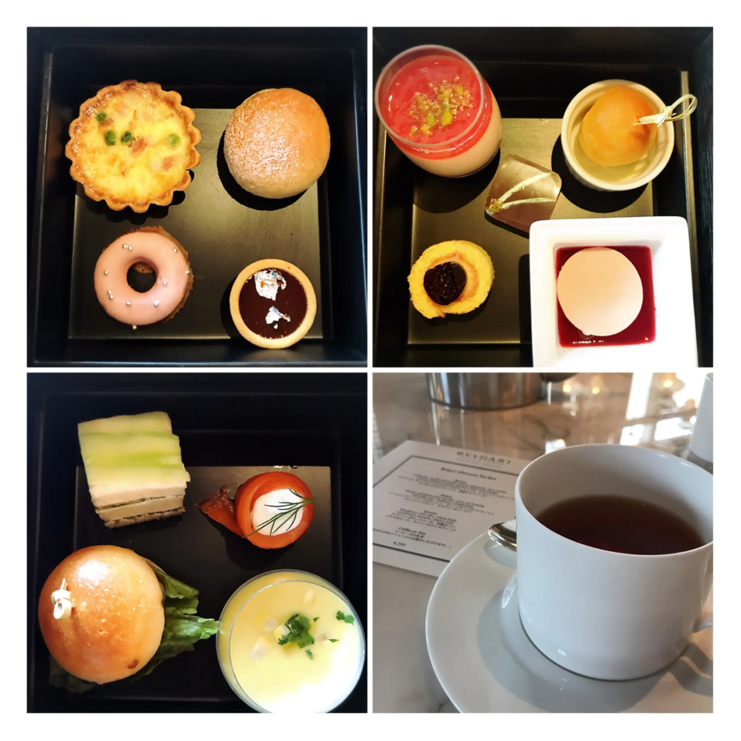 【銀座】憧れの《BVLGARI IL BAR》で贅沢アフタヌーンティー♡ 嬉しいおみやげ付き♪_3